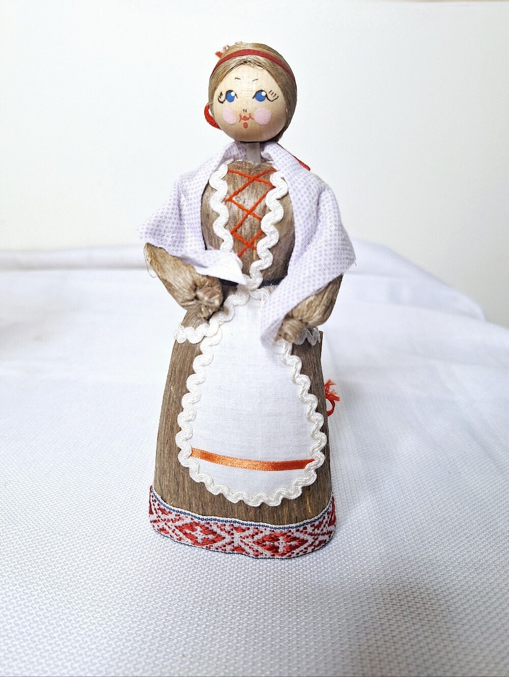 Handmade Flax Doll" Hospitality" Belarusian Flax Doll.